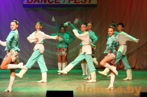 Фестиваль танца прошел в Слониме