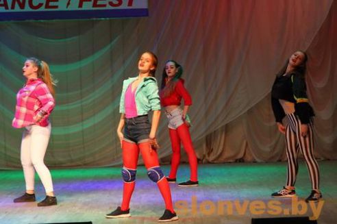 Фестиваль танца прошел в Слониме