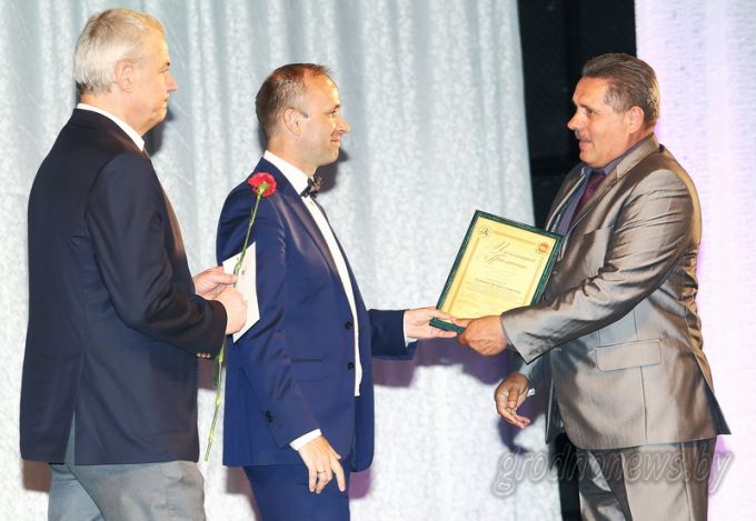 Торжественный вечер, посвященный Дню работников физической культуры и спорта, прошел в Гродно