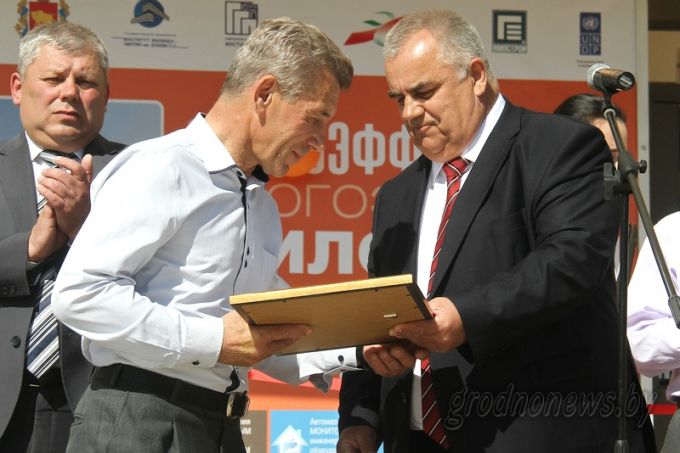 В Гродно состоялось торжественное открытие энергоэффективного дома второго поколения