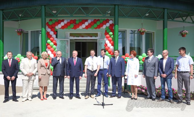 Современная амбулатория открылась в агрогородке Гольшаны Ошмянского района