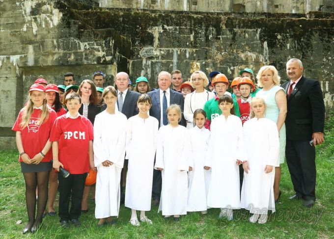 Музейная экспозиция «Уцелевшие в огне» открылась на форте №4 Гродненской крепости