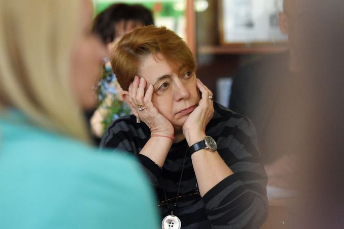 Дочь двух поэтов. В Гомеле с лекцией выступила российский историк-японовед Екатерина Симонова-Гудзенко