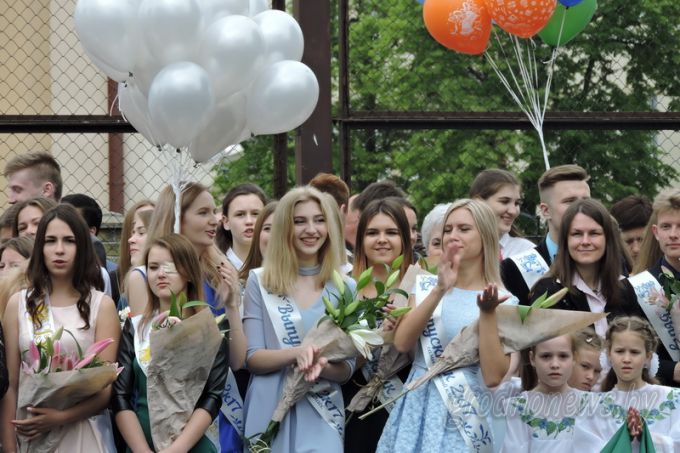 На Гродненщине проходят линейки, посвященные завершению учебного года (Будет дополнено)