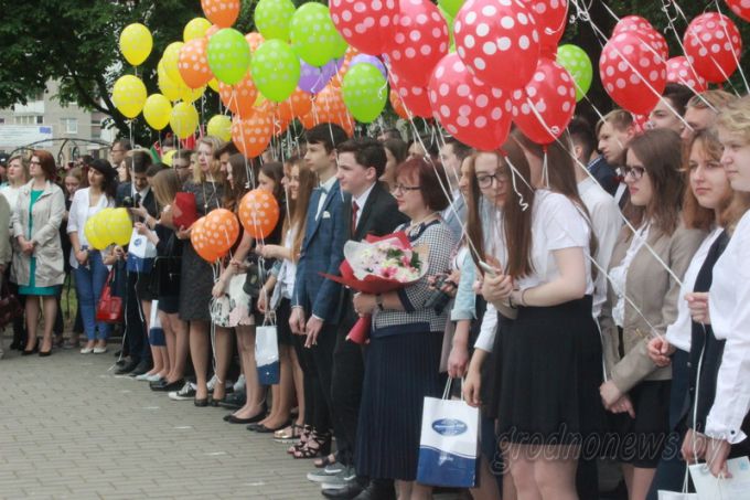 На Гродненщине проходят линейки, посвященные завершению учебного года (Будет дополнено)