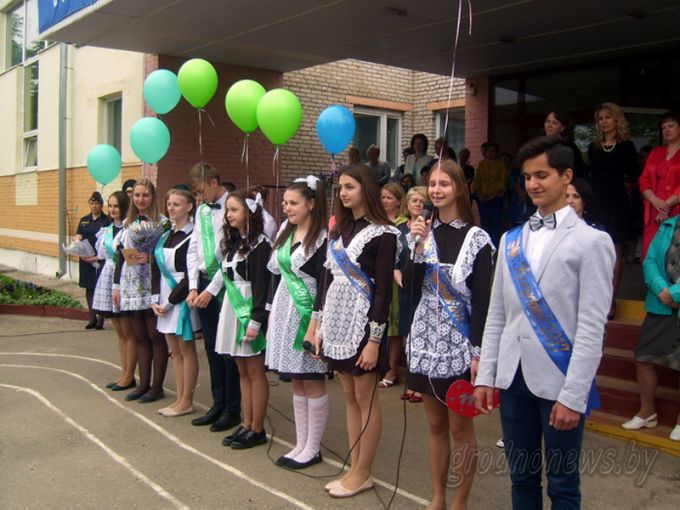 На Гродненщине проходят линейки, посвященные завершению учебного года (Будет дополнено)
