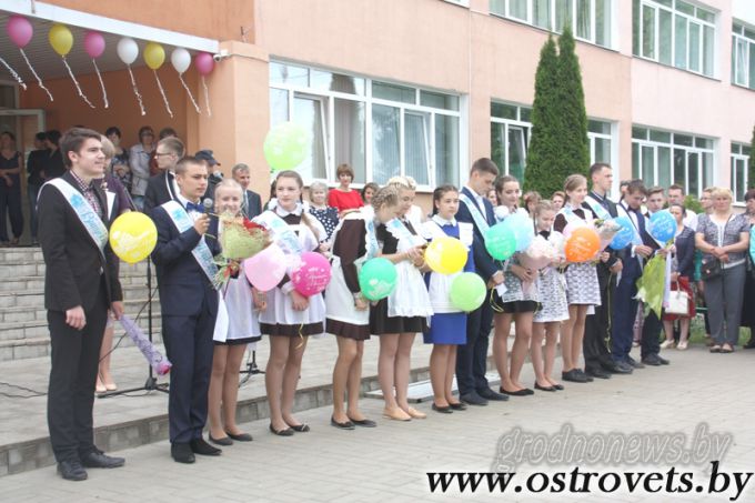 На Гродненщине проходят линейки, посвященные завершению учебного года (Будет дополнено)