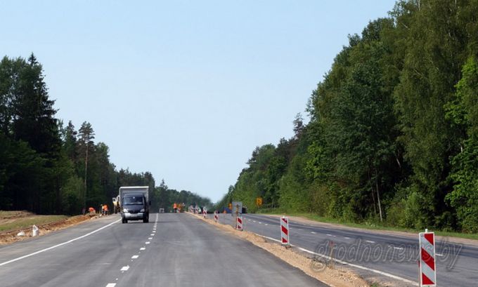 М6: по новой полосе