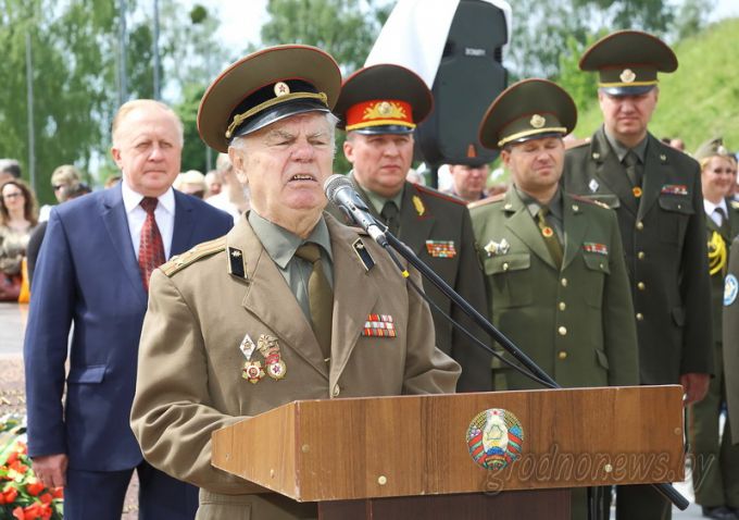 Военную присягу приняли новобранцы частей Гродненского гарнизона и Гродненской пограничной группы