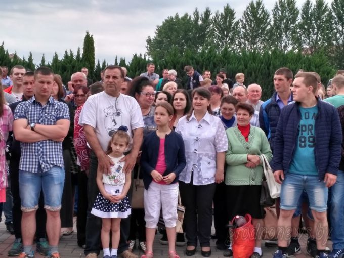 Военную присягу приняли новобранцы частей Гродненского гарнизона и Гродненской пограничной группы