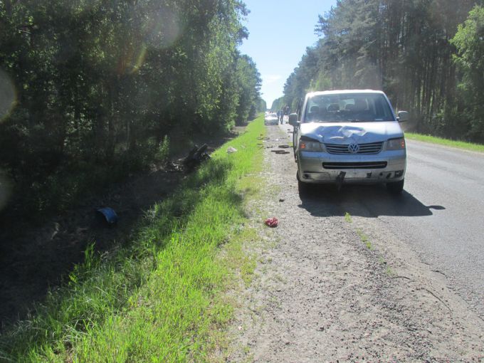 В Калинковичском районе разбились квадроциклист-пенсионер и водитель "Урала"