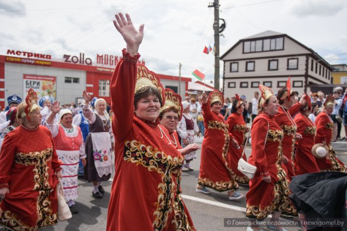 Гомельчане приняли участие в Международном фестивале «Славянское единство» в Клинцах
