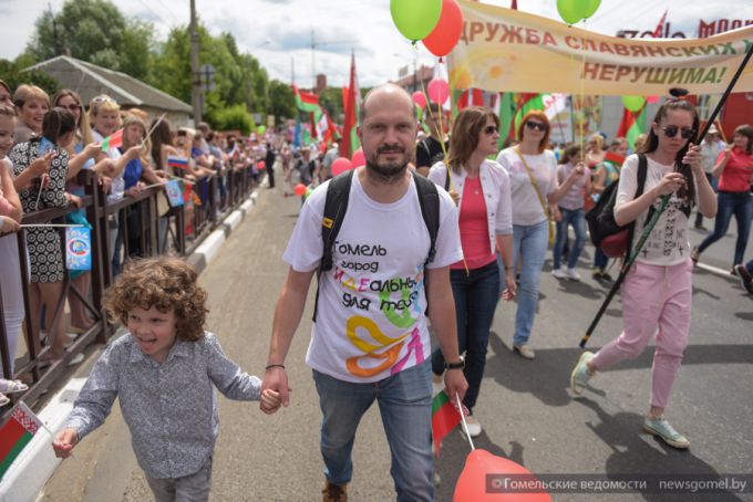 Гомельчане приняли участие в Международном фестивале «Славянское единство» в Клинцах
