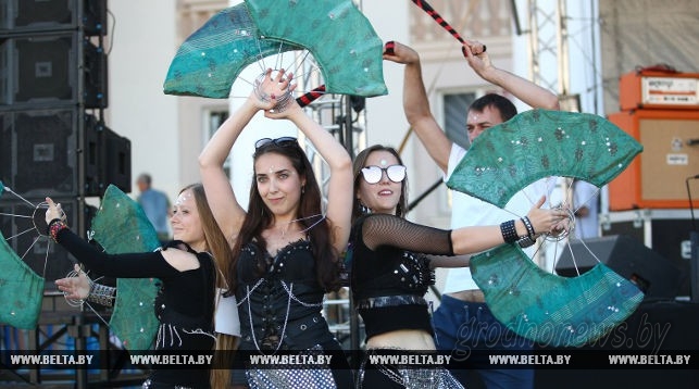 Гродно принимает международный фестиваль уличного искусства (+Видео)
