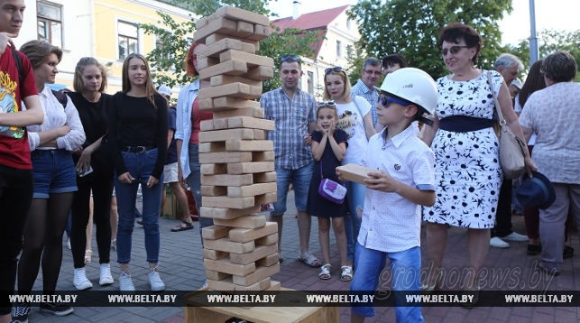 Гродно принимает международный фестиваль уличного искусства (+Видео)