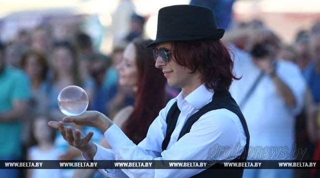 Гродно принимает международный фестиваль уличного искусства (+Видео)