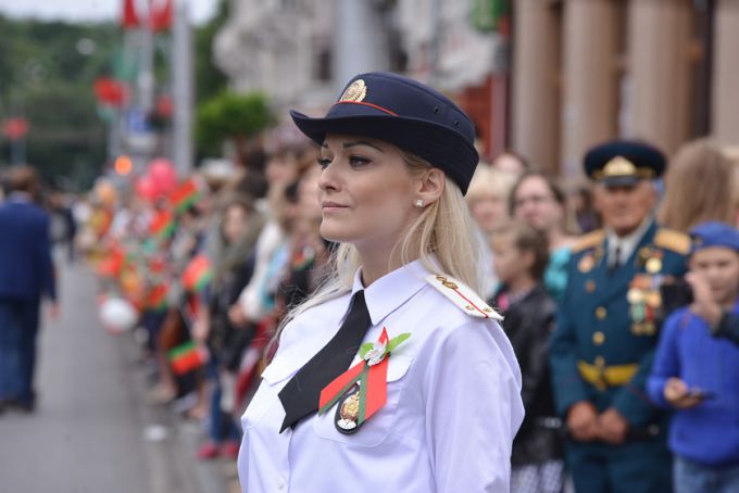 Беларуси посвящается. Праздничное шествие ко Дню Независимости в Гомеле