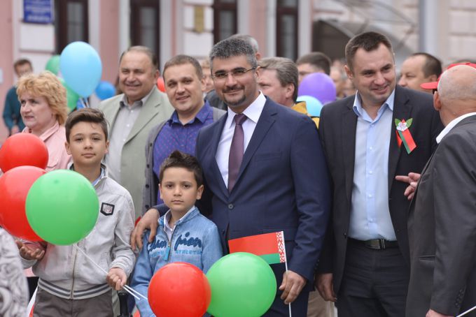 Беларуси посвящается. Праздничное шествие ко Дню Независимости в Гомеле