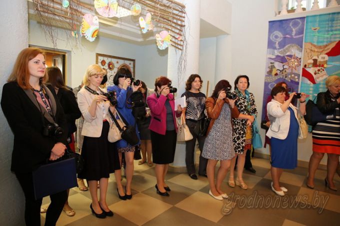 Пресс-конференция председателя облисполкома Владимира Кравцова в Лиде