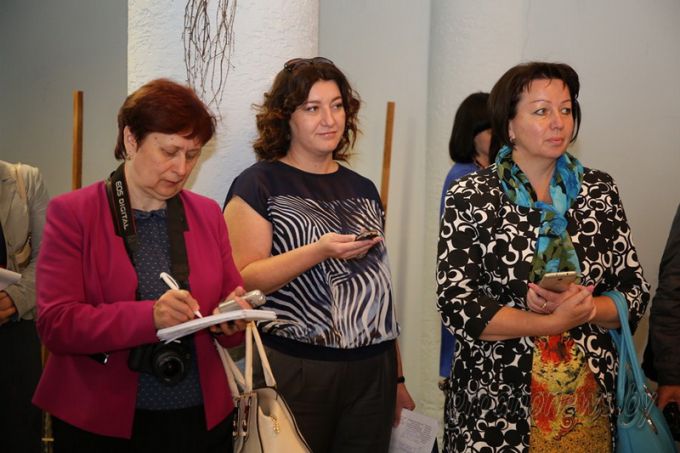 Пресс-конференция председателя облисполкома Владимира Кравцова в Лиде