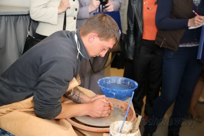 Пресс-конференция председателя облисполкома Владимира Кравцова в Лиде