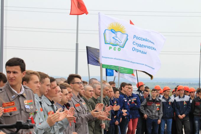 На Всебелорусской молодежной стройке открыт третий трудовой семестр