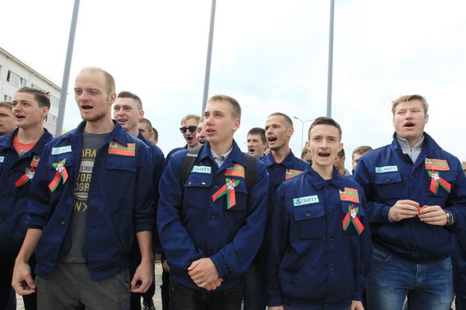 На Всебелорусской молодежной стройке открыт третий трудовой семестр