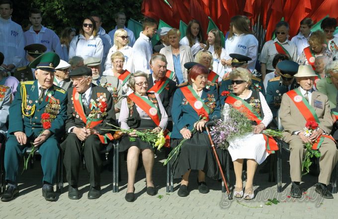В Гродно отметили 73-ю годовщину освобождения города (Больше фото)