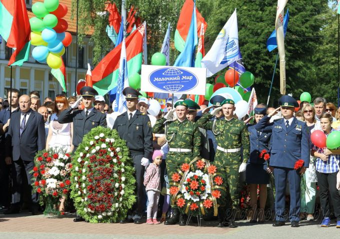 В Гродно отметили 73-ю годовщину освобождения города (Больше фото)
