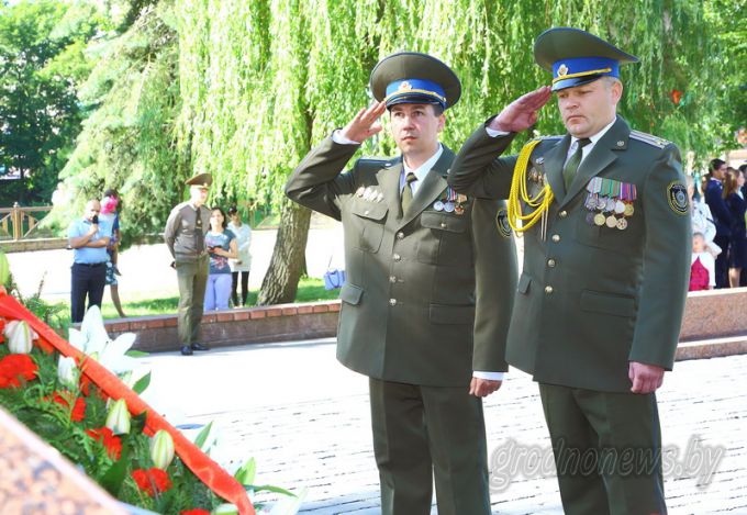 В Гродно отметили 73-ю годовщину освобождения города (Больше фото)