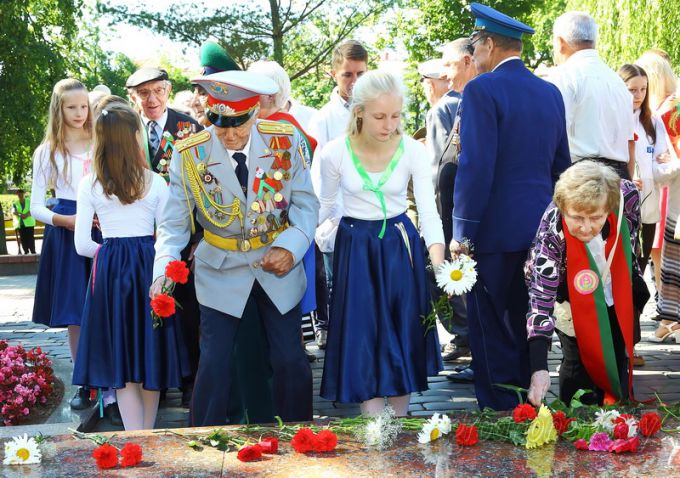 В Гродно отметили 73-ю годовщину освобождения города (Больше фото)