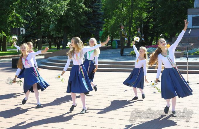 В Гродно отметили 73-ю годовщину освобождения города (Больше фото)