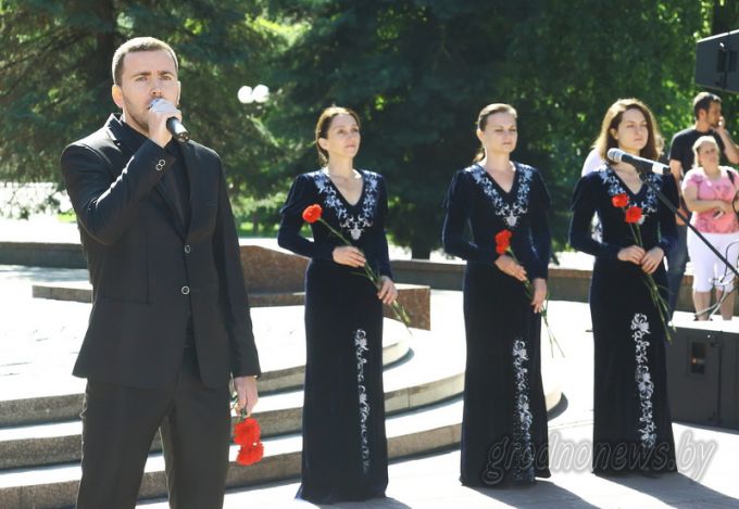 В Гродно отметили 73-ю годовщину освобождения города (Больше фото)