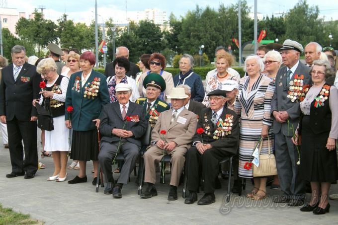 В Гродно отметили 73-ю годовщину освобождения города (Больше фото)