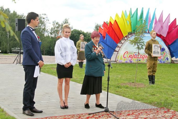 В Гродно отметили 73-ю годовщину освобождения города (Больше фото)