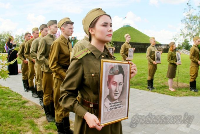 В Гродно отметили 73-ю годовщину освобождения города (Больше фото)