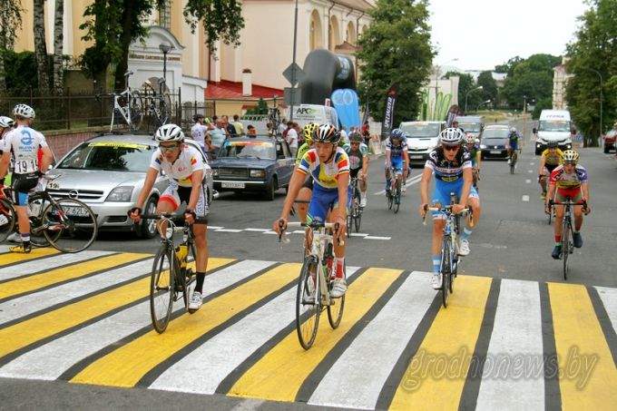 В Гродно и Гродненском районе прошли заключительные этапы ХХХ Международной велогонки "Неман" (+Видео)