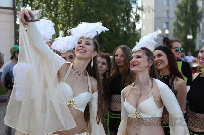 Гродно принимает международный фестиваль уличного искусства (+Видео)