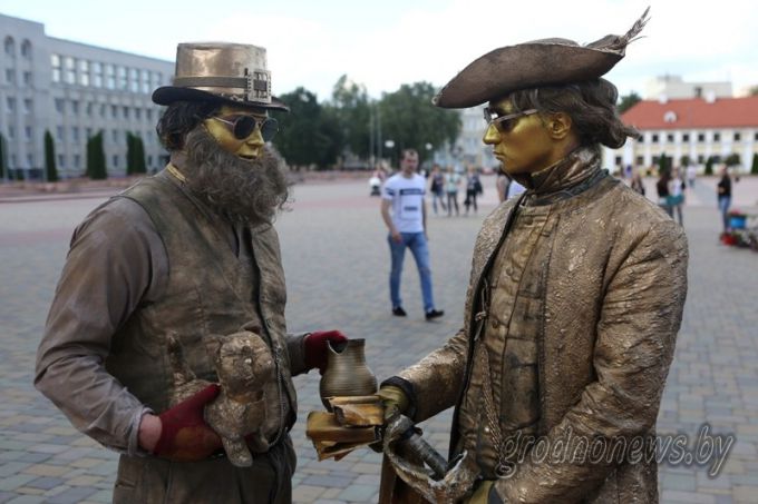 Гродно принимает международный фестиваль уличного искусства (+Видео)