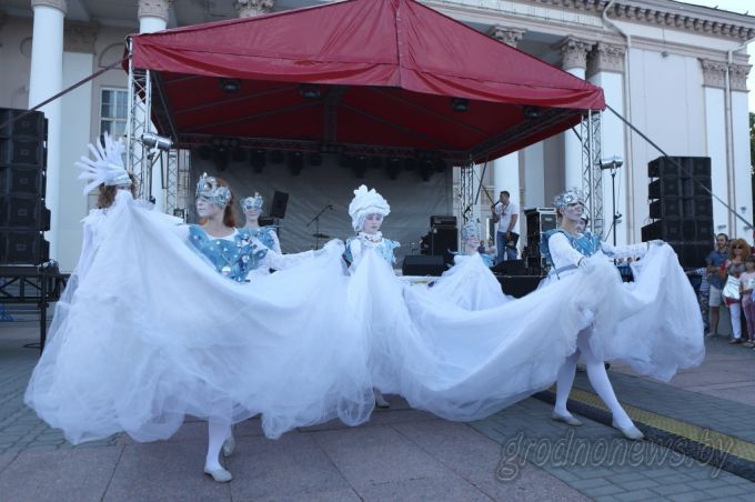 Гродно принимает международный фестиваль уличного искусства (+Видео)