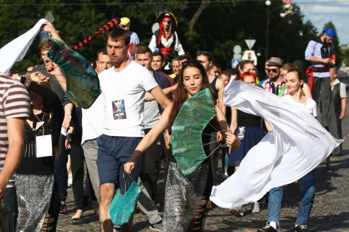 Гродно принимает международный фестиваль уличного искусства (+Видео)