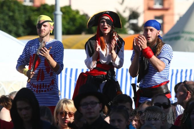 Гродно принимает международный фестиваль уличного искусства (+Видео)