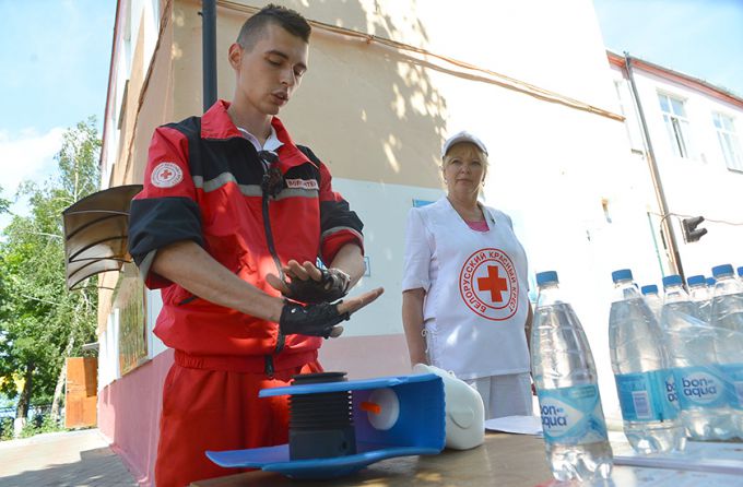 Жара заставила гомельчан вспомнить о гигиене труда