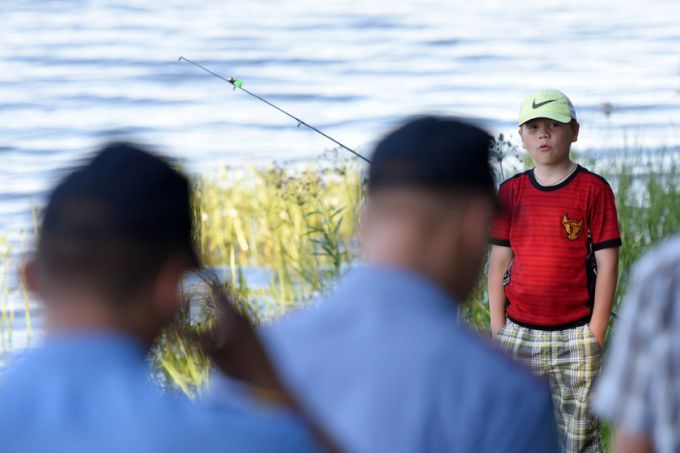 Патруль у воды. Гомельчан приучают культурно отдыхать на левом берегу Любенского озера