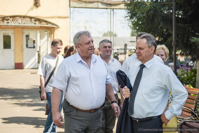 Председатель Гомельского горисполкома Пётр Кириченко провёл встречу на заводе "Центролит"