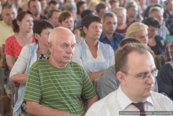 Председатель Гомельского горисполкома Пётр Кириченко провёл встречу на заводе "Центролит"