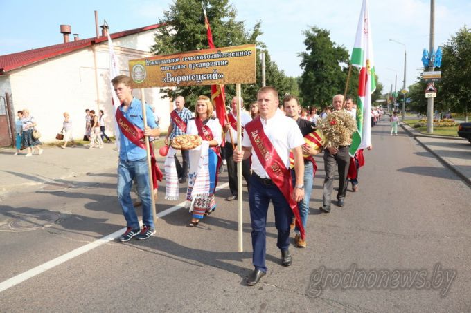 Берестовицкий район первым на Гродненщине справил «Дажынкі»