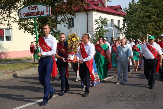 Берестовицкий район первым на Гродненщине справил «Дажынкі»