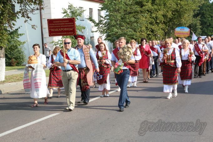 Берестовицкий район первым на Гродненщине справил «Дажынкі»
