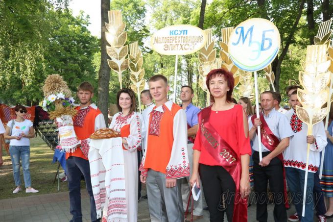 Берестовицкий район первым на Гродненщине справил «Дажынкі»